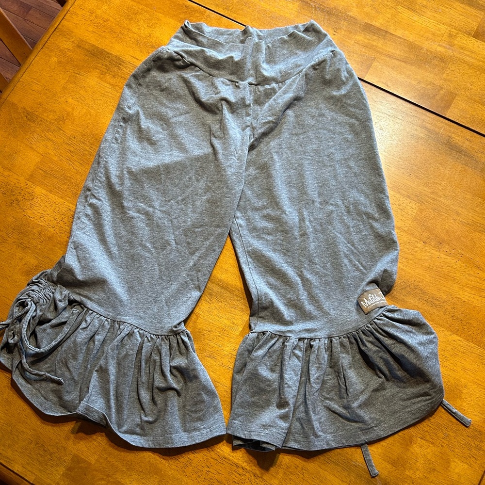 Matilda Jane Grey Ruffle Crop